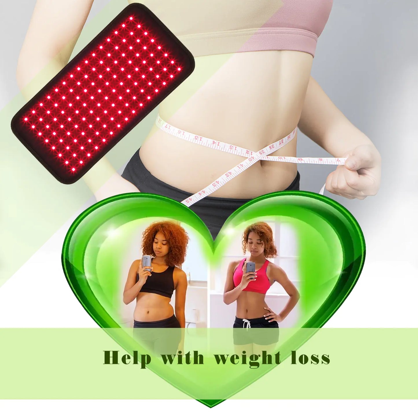 Red Light Therapy Belt for Body Infrared Light Therapy