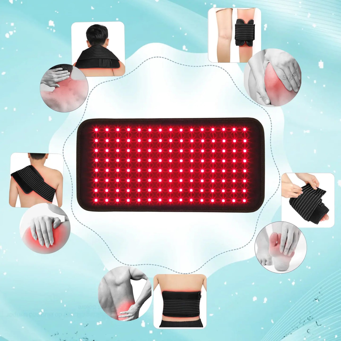 Red Light Therapy Belt for Body Infrared Light Therapy