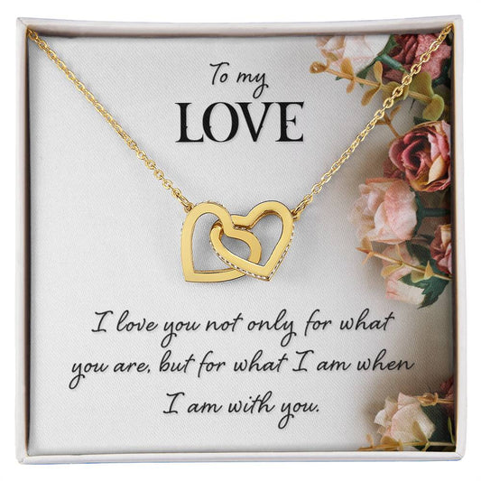 Interlocking Hearts Necklace