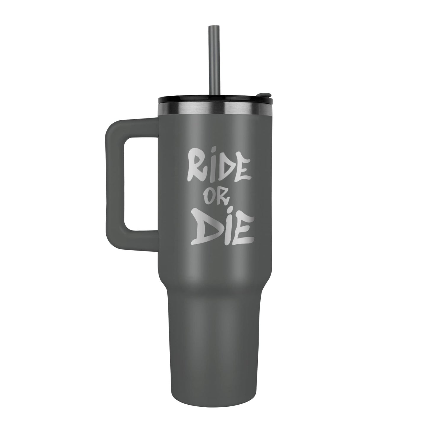 Pinnacle 40oz Tumbler "Ride or Die"