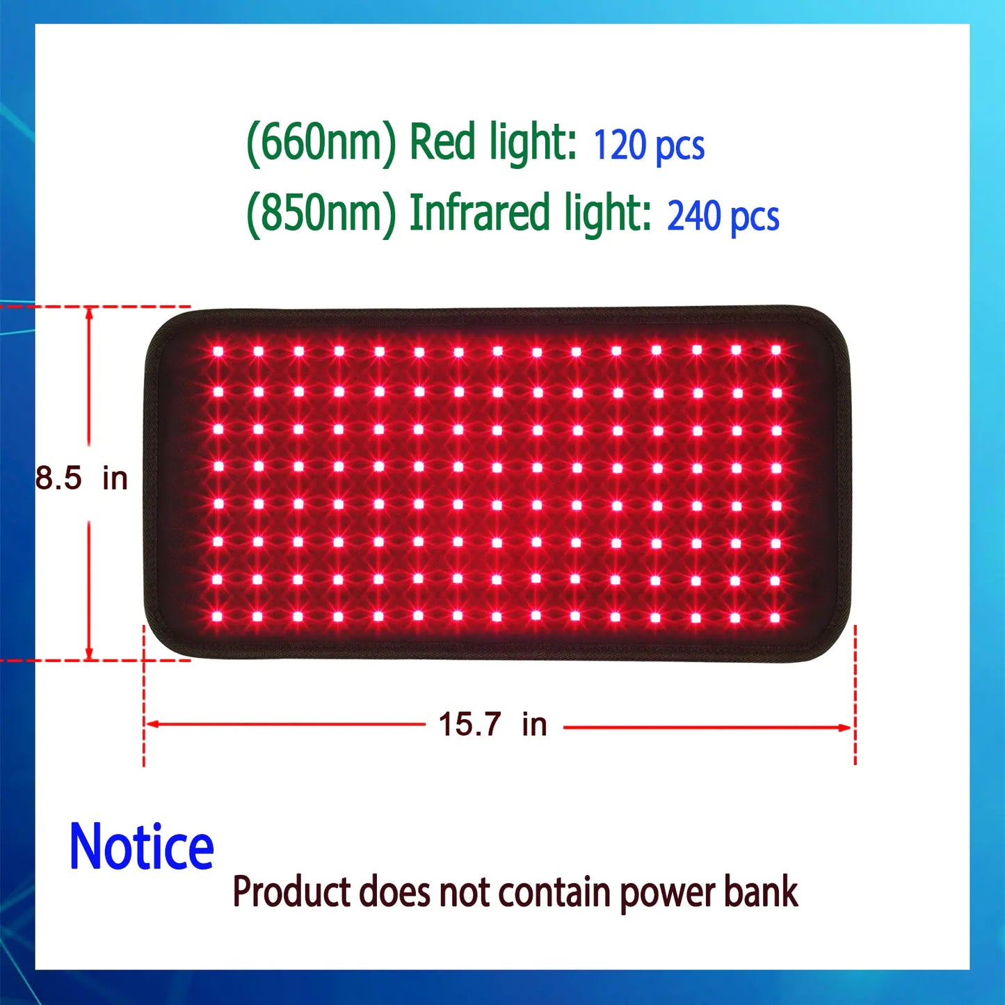 Red Light Therapy Belt for Body Infrared Light Therapy