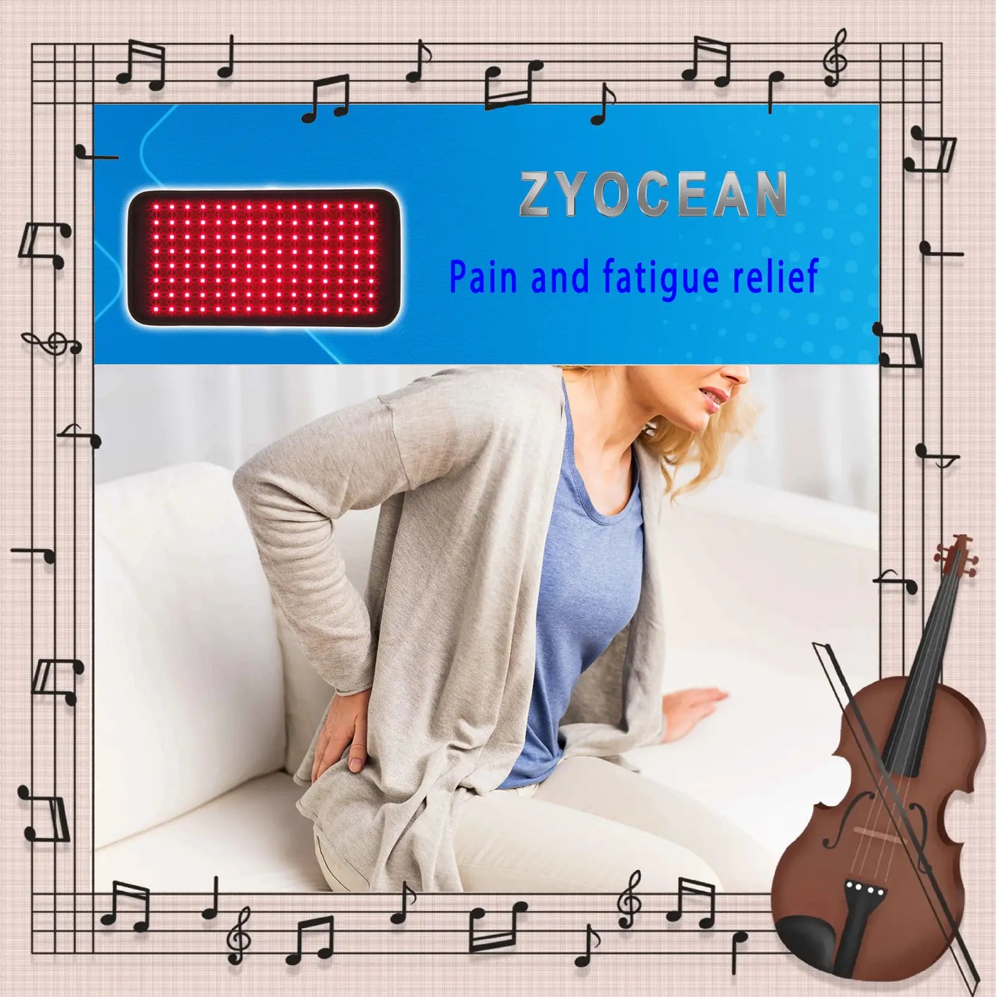Red Light Therapy Belt for Body Infrared Light Therapy