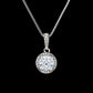 To My Daughter 14k white gold finish over stainless steel