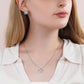 Love Knot Earring & Necklace Set To my Love