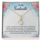 Alluring Beauty Necklace To My Soulmate