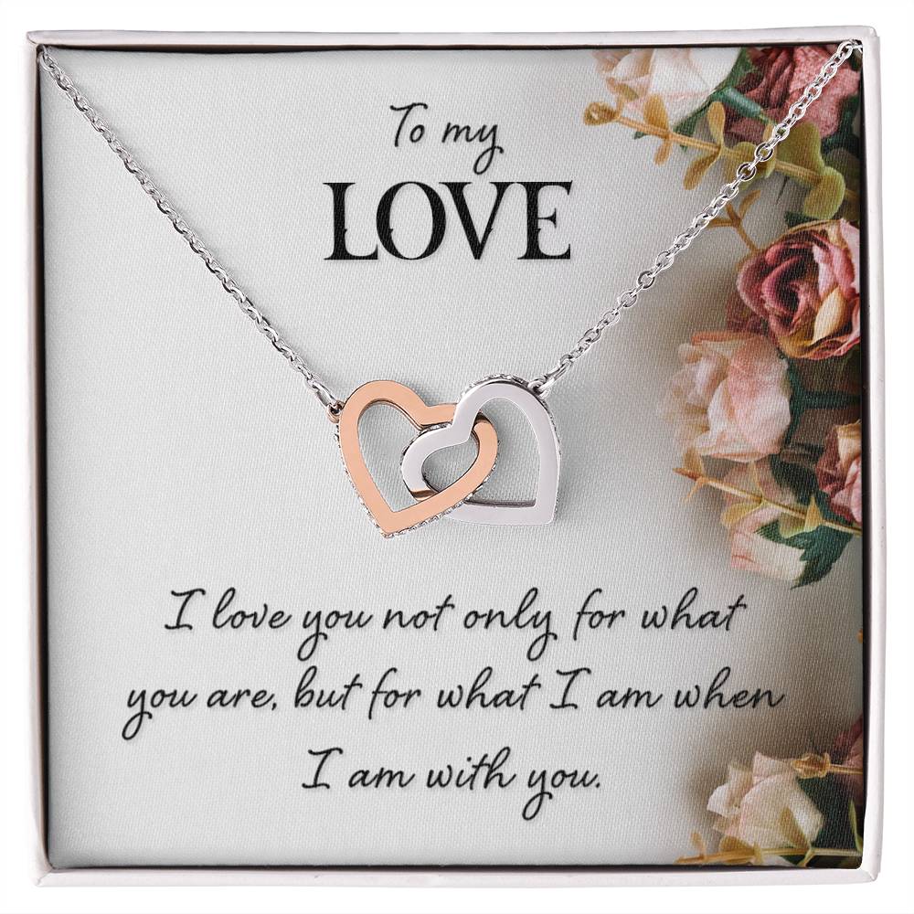 Interlocking Hearts Necklace