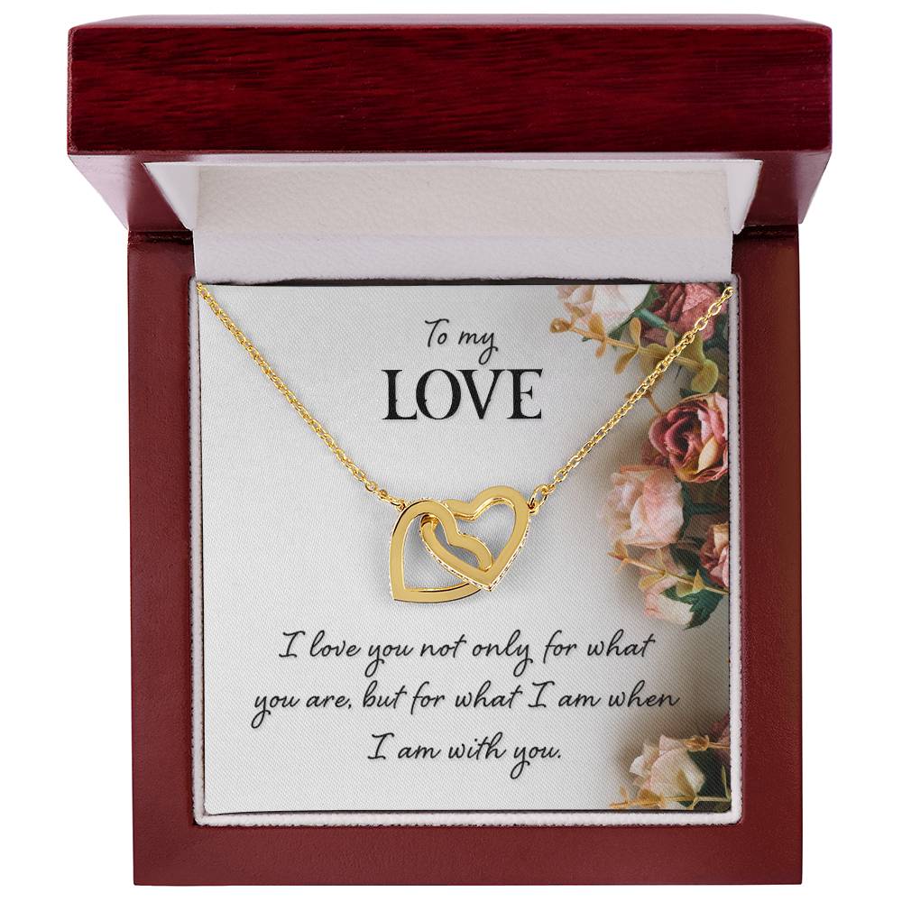 Interlocking Hearts Necklace