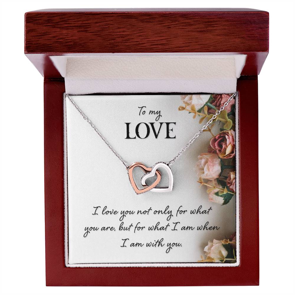 Interlocking Hearts Necklace