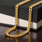 Mens Cuban Link Chain Necklace
