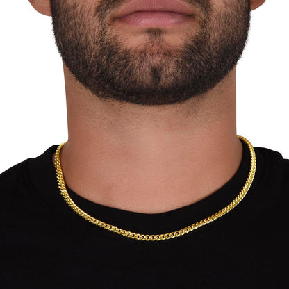 Mens Cuban Link Chain Necklace