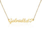 Heart Name Necklace