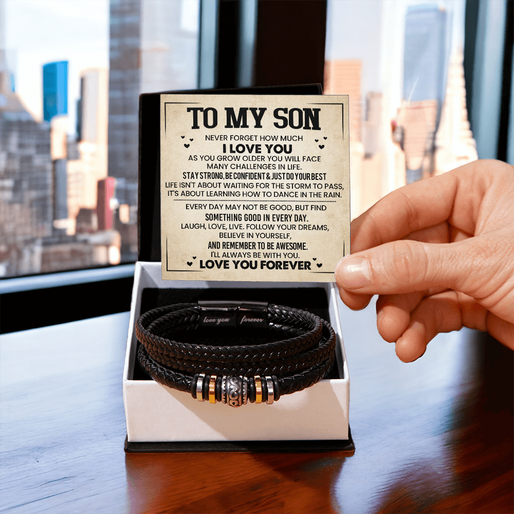 Bracelet: To My Son
