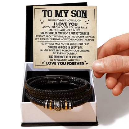 Bracelet: To My Son