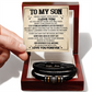 Bracelet: To My Son