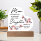 Acrylic Heart Plaque