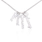 Give your special someone a custom vertical necklace made just for them! Our Personalized Vertical Name Necklace is the perfect gift for your loved ones and will become a versatile accessory for any occasion. From a heart-warming holiday present, anniversary or birthday gift, or just because, this unique necklace adds a trendy touch to any outfit.