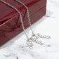 Give your special someone a custom vertical necklace made just for them! Our Personalized Vertical Name Necklace is the perfect gift for your loved ones and will become a versatile accessory for any occasion. From a heart-warming holiday present, anniversary or birthday gift, or just because, this unique necklace adds a trendy touch to any outfit.