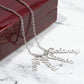 Give your special someone a custom vertical necklace made just for them! Our Personalized Vertical Name Necklace is the perfect gift for your loved ones and will become a versatile accessory for any occasion. From a heart-warming holiday present, anniversary or birthday gift, or just because, this unique necklace adds a trendy touch to any outfit.