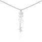 Flower Name Necklace