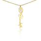 Flower Name Necklace