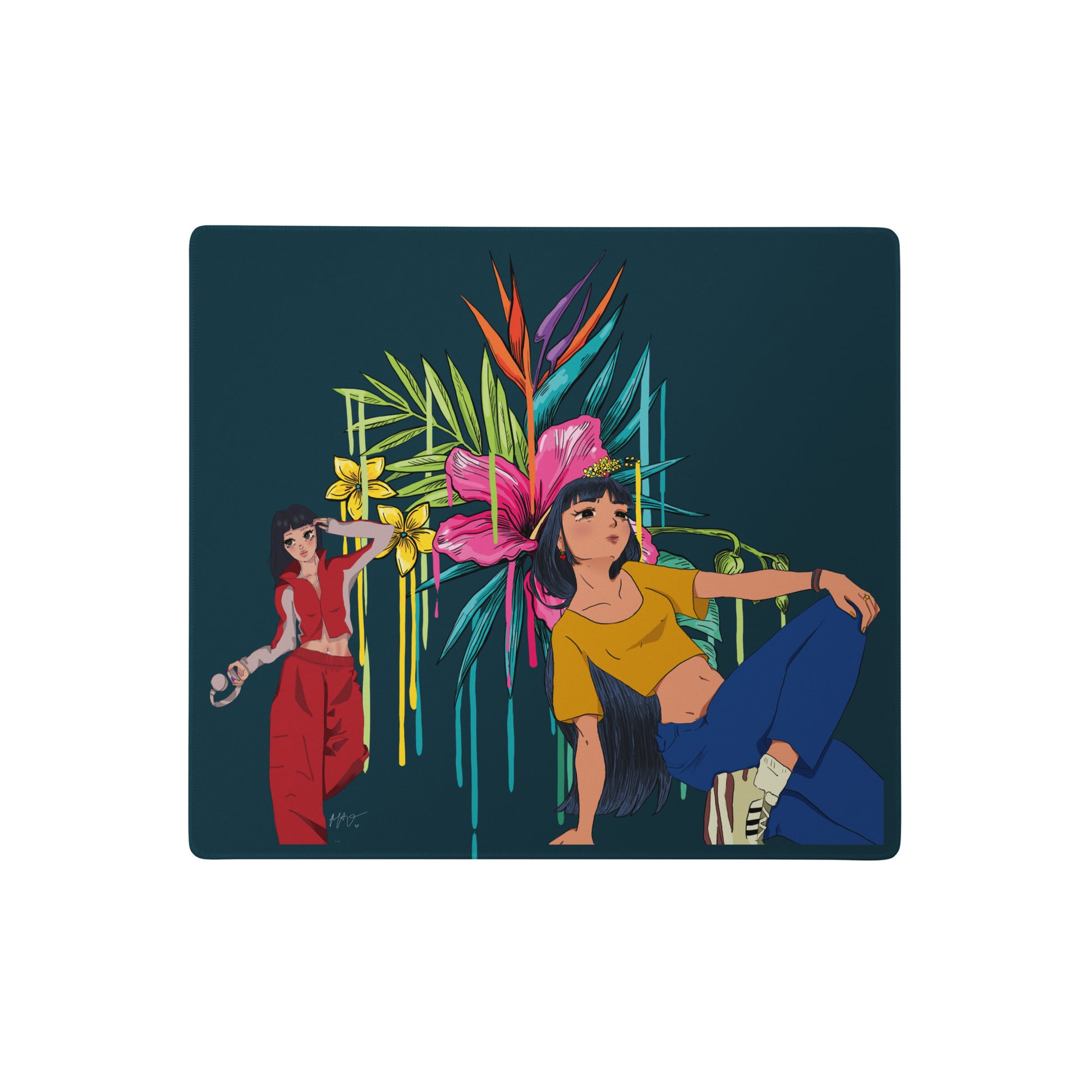 Gaming mouse pad